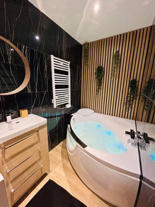 Апартаменты T4 Jolie Vue Avec Jaccuzzi Витроль Экстерьер фото